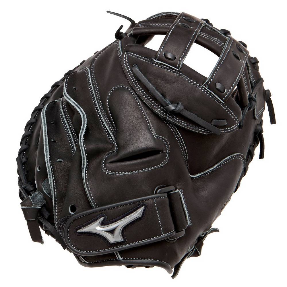 Catchers Mitt Mizuno Softball Classic Series Fastpitch 34.5" - Mulher - Pretas - FVGQL8634